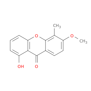 9H-Xanthen-9-one, 1-hydroxy-6-methoxy-5-methyl-