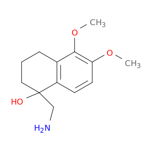 1-Naphthalenol, 1-(aminomethyl)-1,2,3,4-tetrahydro-5,6-dimethoxy-