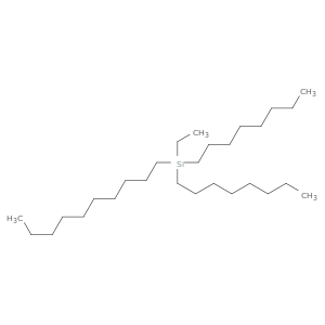 Silane, decylethyldioctyl-