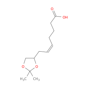 5-Heptenoic acid, 7-(2,2-dimethyl-1,3-dioxolan-4-yl)-, (Z)-