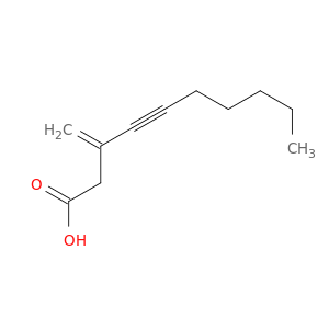 4-Decynoic acid, 3-methylene-