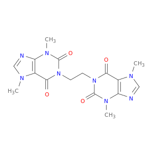 1H-Purine-2,6-dione, 1,1'-(1,2-ethanediyl)bis[3,7-dihydro-3,7-dimethyl-