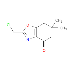2-(chloromethyl)-6,6-dimethyl-6,7-dihydrobenzo[d]oxazol-4(5H)-one