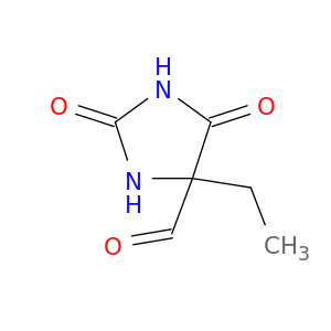 4-Imidazolidinecarboxaldehyde,4-ethyl-2,5-dioxo-
