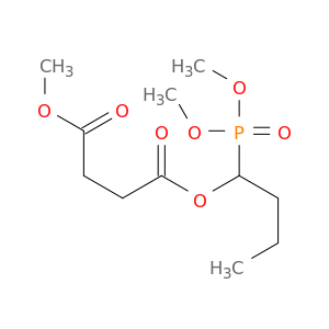 Butanedioic acid, 1-(dimethoxyphosphinyl)butyl methyl ester