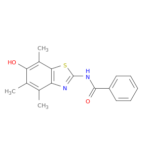 Benzamide,N-(6-hydroxy-4,5,7-trimethyl-2-benzothiazolyl)-