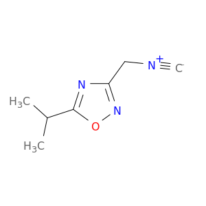 1,2,4-Oxadiazole, 3-(isocyanomethyl)-5-(1-methylethyl)-