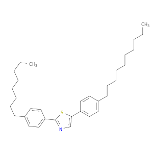 Thiazole, 5-(4-decylphenyl)-2-(4-octylphenyl)-