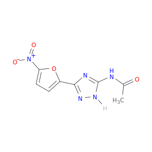 N-[3-(5-硝基-2-呋喃基)-1H-1,2,4-三唑-5-基]乙酰胺