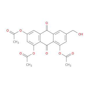 9,10-Anthracenedione, 1,3,8-tris(acetyloxy)-6-(hydroxymethyl)-