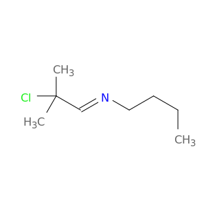 1-Butanamine, N-(2-chloro-2-methylpropylidene)-, (E)-