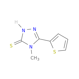4-甲基-5-噻吩-2-基-2H-1,2,4-三唑-3-硫酮