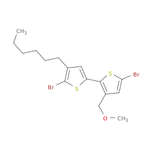 2,2'-Bithiophene, 5,5'-dibromo-4'-hexyl-3-(methoxymethyl)-