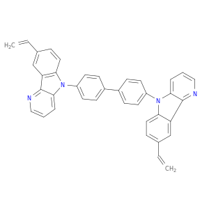 5H-Pyrido[3,2-b]indole, 5,5'-[1,1'-biphenyl]-4,4'-diylbis[8-ethenyl-