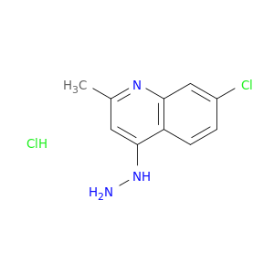 7-Chloro-4-hydrazino-2-methylquinoline hydrochloride