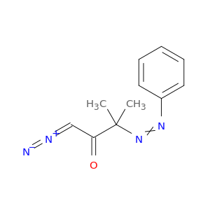 2-Butanone, 1-diazo-3-methyl-3-(phenylazo)-