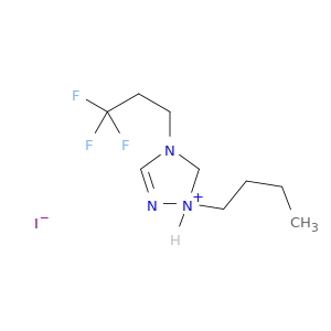 1H-1,2,4-Triazolium, 1-butyl-4-(3,3,3-trifluoropropyl)-, iodide