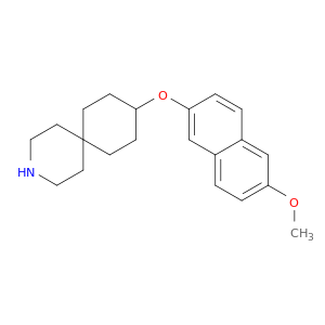 3-Azaspiro[5.5]undecane, 9-[(6-methoxy-2-naphthalenyl)oxy]-