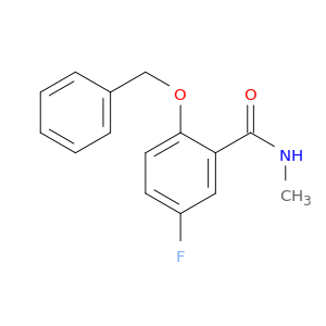 2-(Benzyloxy)-5-fluoro-N-methylbenzamide