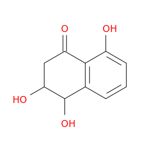 1(2H)-Naphthalenone, 3,4-dihydro-3,4,8-trihydroxy-