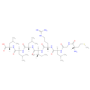 L-Leucine, L-methionylglycyl-L-leucyl-L-arginyl-L-isoleucyl-L-leucyl-L-leucyl-