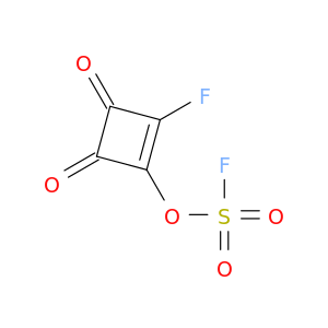Fluorosulfuric acid, 2-fluoro-3,4-dioxo-1-cyclobuten-1-yl ester