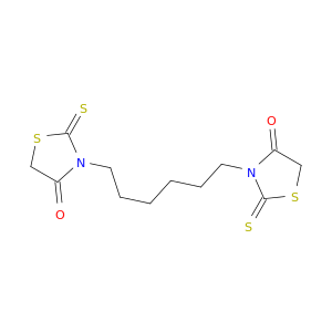 4-thiazolidinone, 3,3'-(1,6-hexanediyl)bis[2-thioxo-