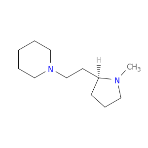 Piperidine, 1-[2-[(2S)-1-methyl-2-pyrrolidinyl]ethyl]-