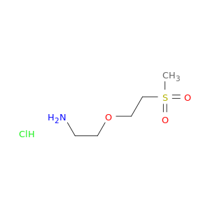 2-(2-methanesulfonylethoxy)ethan-1-amine hydrochloride