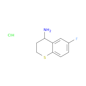 6-Fluoro-3,4-dihydro-2H-1-benzothiopyran-4-amine Hydrochloride