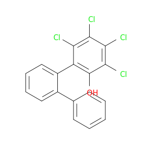 [Terphenyl]ol, tetrachloro-