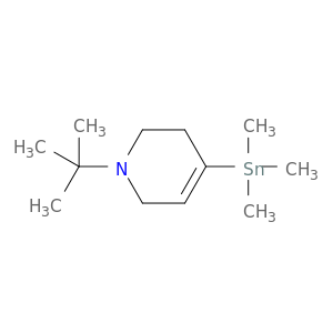 Pyridine, 1-(1,1-dimethylethyl)-1,2,3,6-tetrahydro-4-(trimethylstannyl)-