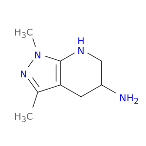1,3-二甲基-1H,4H,5H,6H,7H-吡唑并[3,4-B]吡啶-5-胺