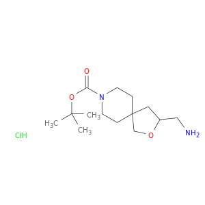 tert-Butyl 3-(aminomethyl)-2-oxa-8-azaspiro[4.5]decane-8-carboxylate hydrochloride