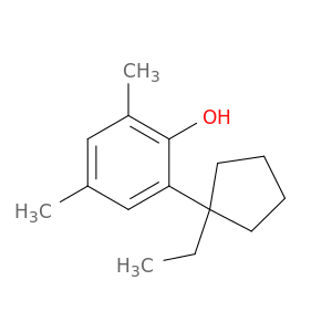 2-(1-乙基环戊基)-4,6-二甲基苯酚