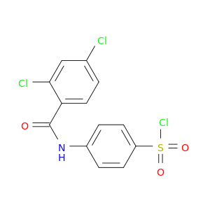 Benzenesulfonyl chloride, 4-[(2,4-dichlorobenzoyl)amino]-