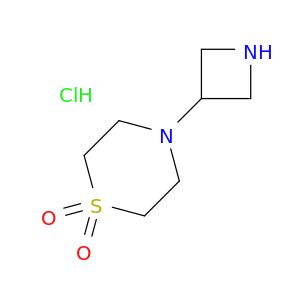 4-(Azetidin-3-yl)thiomorpholine 1,1-dioxide hydrochloride