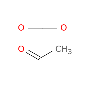 Acetaldehyde, compd. with carbon dioxide (1:1)