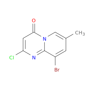 4H-Pyrido[1,2-a]pyrimidin-4-one,9-bromo-2-chloro-7-methyl-