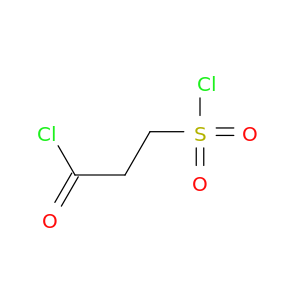 Propanoyl chloride, 3-(chlorosulfonyl)-