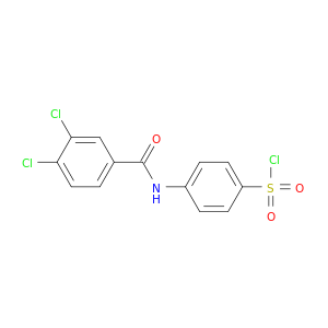Benzenesulfonyl chloride, 4-[(3,4-dichlorobenzoyl)amino]-