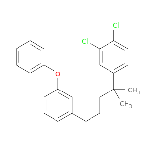 Benzene, 1-[4-(3,4-dichlorophenyl)-4-methylpentyl]-3-phenoxy-
