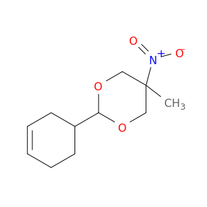 1,3-Dioxane,2-(3-cyclohexen-1-yl)-5-methyl-5-nitro-