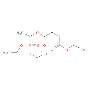 Butanedioic acid, 1-(diethoxyphosphinyl)ethyl ethyl ester