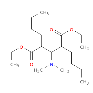 Pentanedioic acid, 2,4-dibutyl-3-(dimethylamino)-, diethyl ester