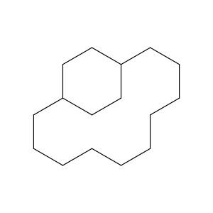 Bicyclo[10.2.2]hexadecane(8CI,9CI)