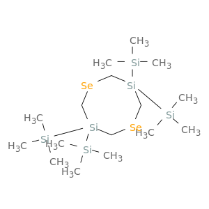 1,5-Diselena-3,7-disilacyclooctane, 3,3,7,7-tetrakis(trimethylsilyl)-