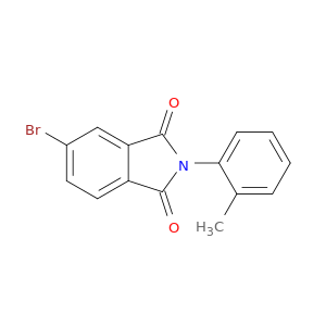 1H-Isoindole-1,3(2H)-dione, 5-bromo-2-(2-methylphenyl)-
