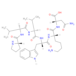L-Asparagine, L-prolyl-L-valyl-L-valyl-L-tryptophyl-L-lysyl-