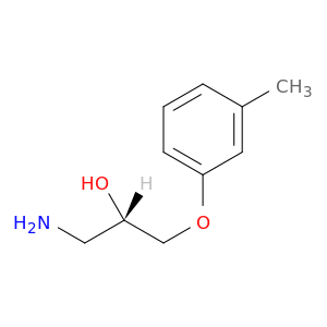 2-Propanol, 1-amino-3-(3-methylphenoxy)-, (2S)-